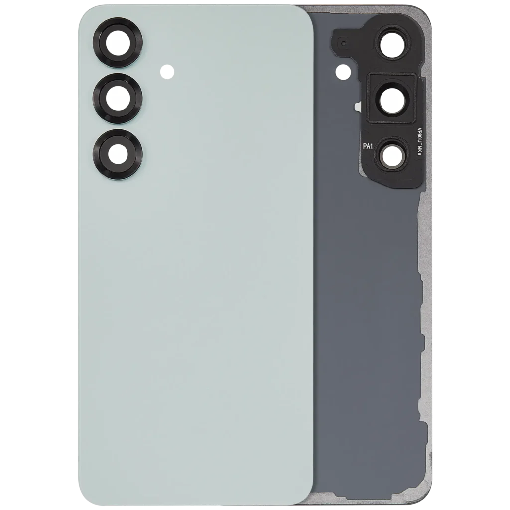 Back Cover Glass With Camera Lens For Samsung Galaxy S25 5G (No Logo) (Aftermarket Plus) (Mint)