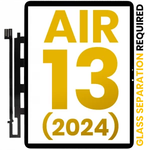 Digitizer For iPad Air 13" (2024) / Air 13" (2025) (Glass Separation Required) (Premium)