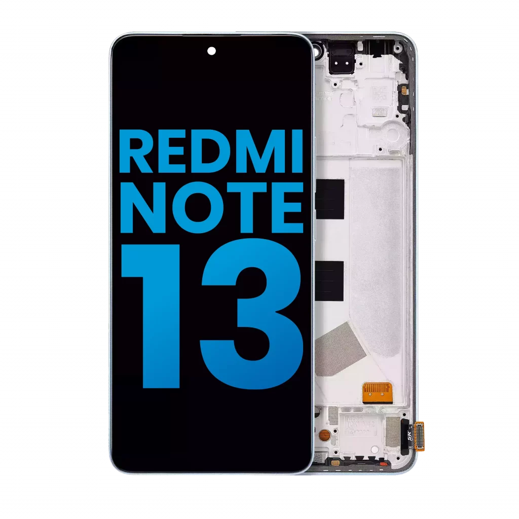 LCD Assembly With Frame For Xiaomi Redmi Note 13 4G (Aftermarket: Incell) (Ice Blue)