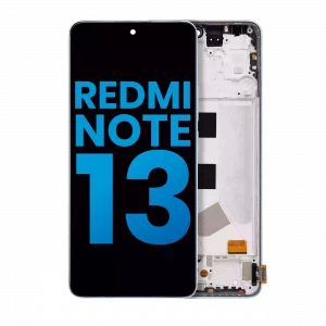 LCD Assembly With Frame For Xiaomi Redmi Note 13 4G (Aftermarket: Incell) (Ice Blue)
