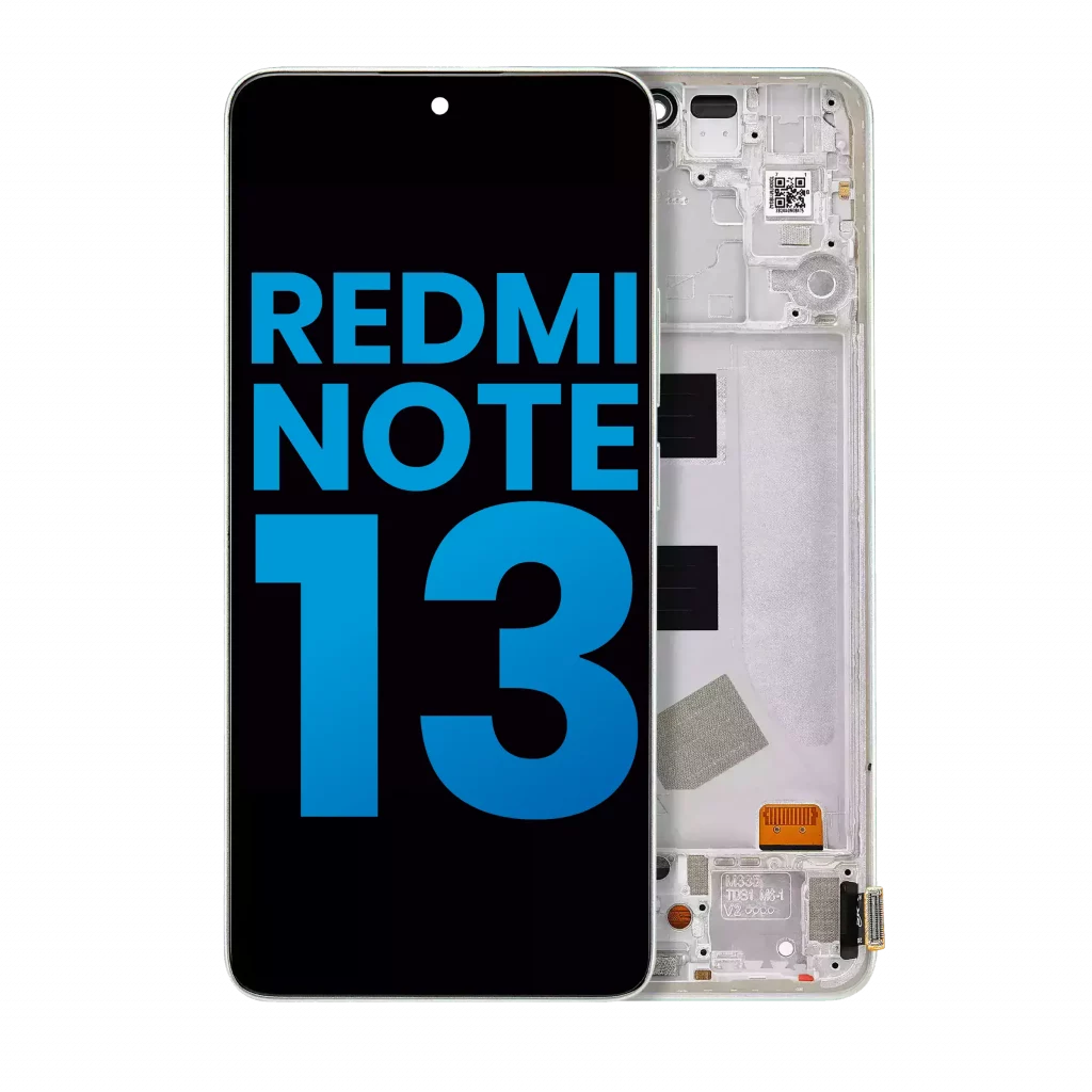 LCD Assembly With Frame For Xiaomi Redmi Note 13 4G (Aftermarket: Incell) (Mint Green)