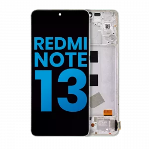 LCD Assembly With Frame For Xiaomi Redmi Note 13 4G (Aftermarket: Incell) (Mint Green)