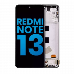 LCD Assembly With Frame For Xiaomi Redmi Note 13 4G (Aftermarket: Incell) (Midnight Black)