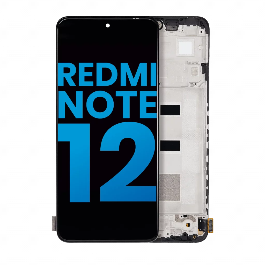 LCD Assembly With Frame For Xiaomi Redmi Note 12 4G (Aftermarket: Incell) (All Colors)
