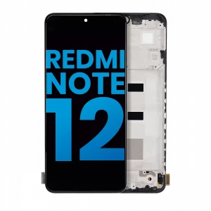 LCD Assembly With Frame For Xiaomi Redmi Note 12 4G (Aftermarket: Incell) (All Colors)