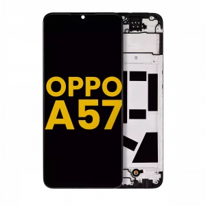LCD Assembly With Frame For OPPO A57 4G (Refurbished) (All Colors)