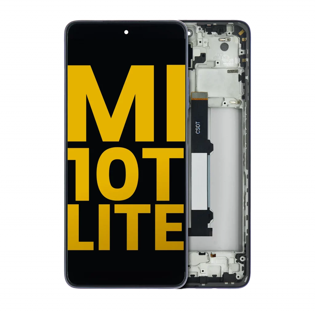 LCD Assembly With Frame For Xiaomi Mi 10T Lite 5G (Refurbished) (Atlantic Blue)