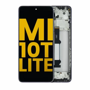 LCD Assembly With Frame For Xiaomi Mi 10T Lite 5G (Refurbished) (Atlantic Blue)