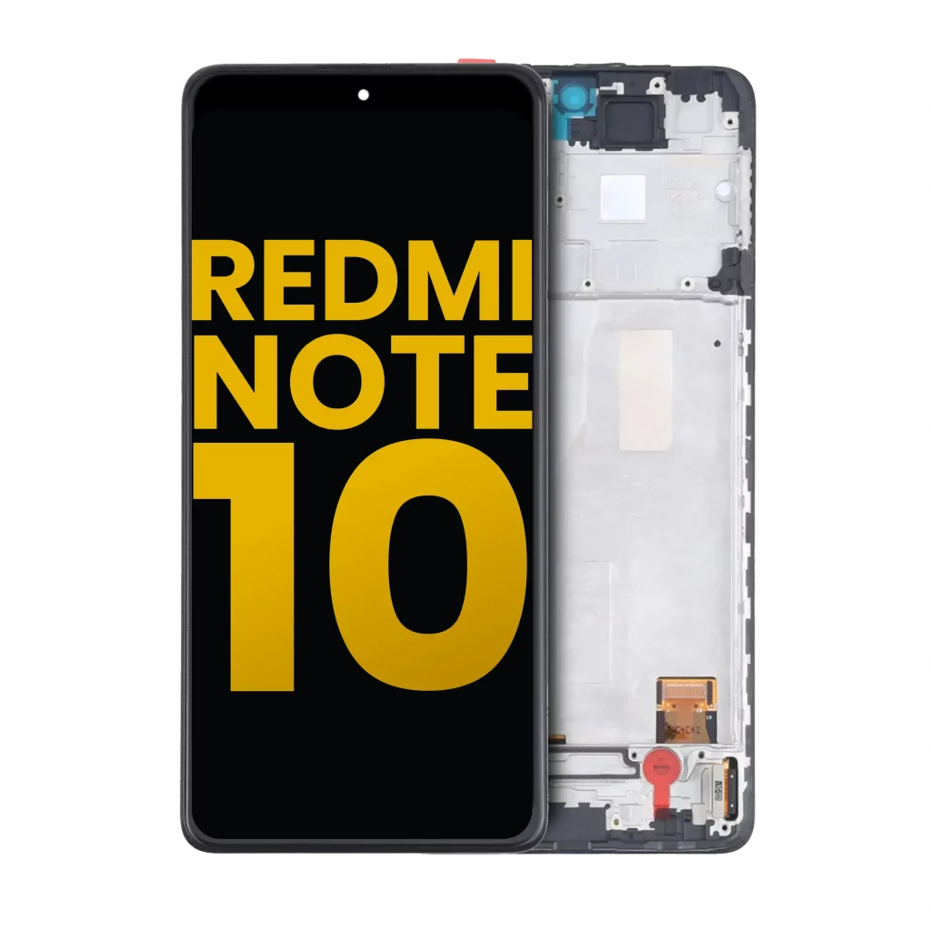 OLED Assembly With Frame For Xiaomi Redmi Note 10 4G / Redmi Note 10S (Refurbished) (All Colors)