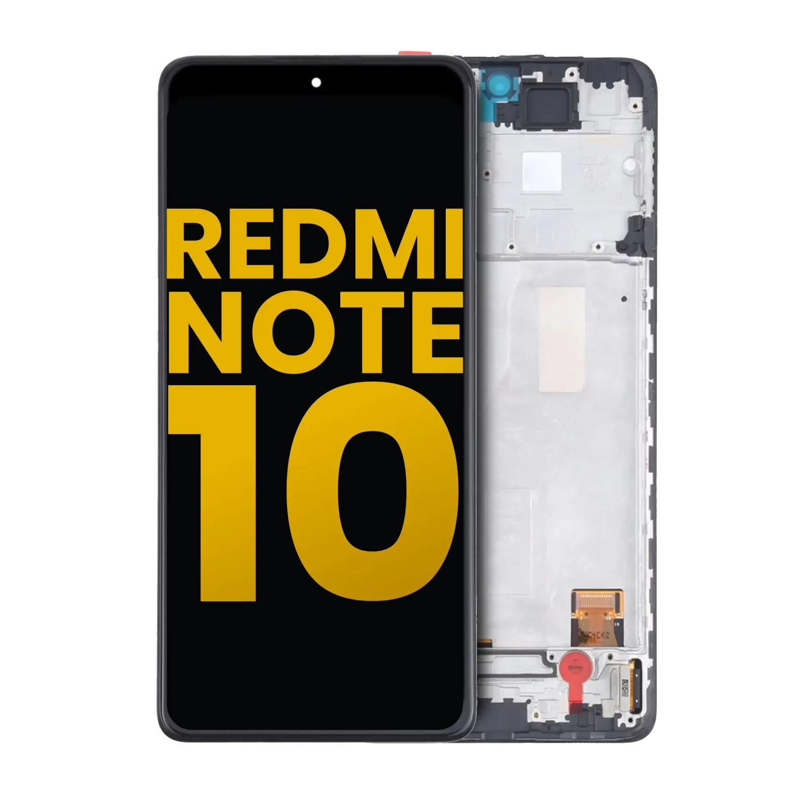 OLED Assembly With Frame For Xiaomi Redmi Note 10 4G / Redmi Note 10S (Refurbished) (All Colors)