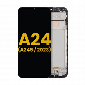 OLED Assembly With Frame For Samsung Galaxy A24 4G (A245 / 2023) (Refurbished) (All Colors)