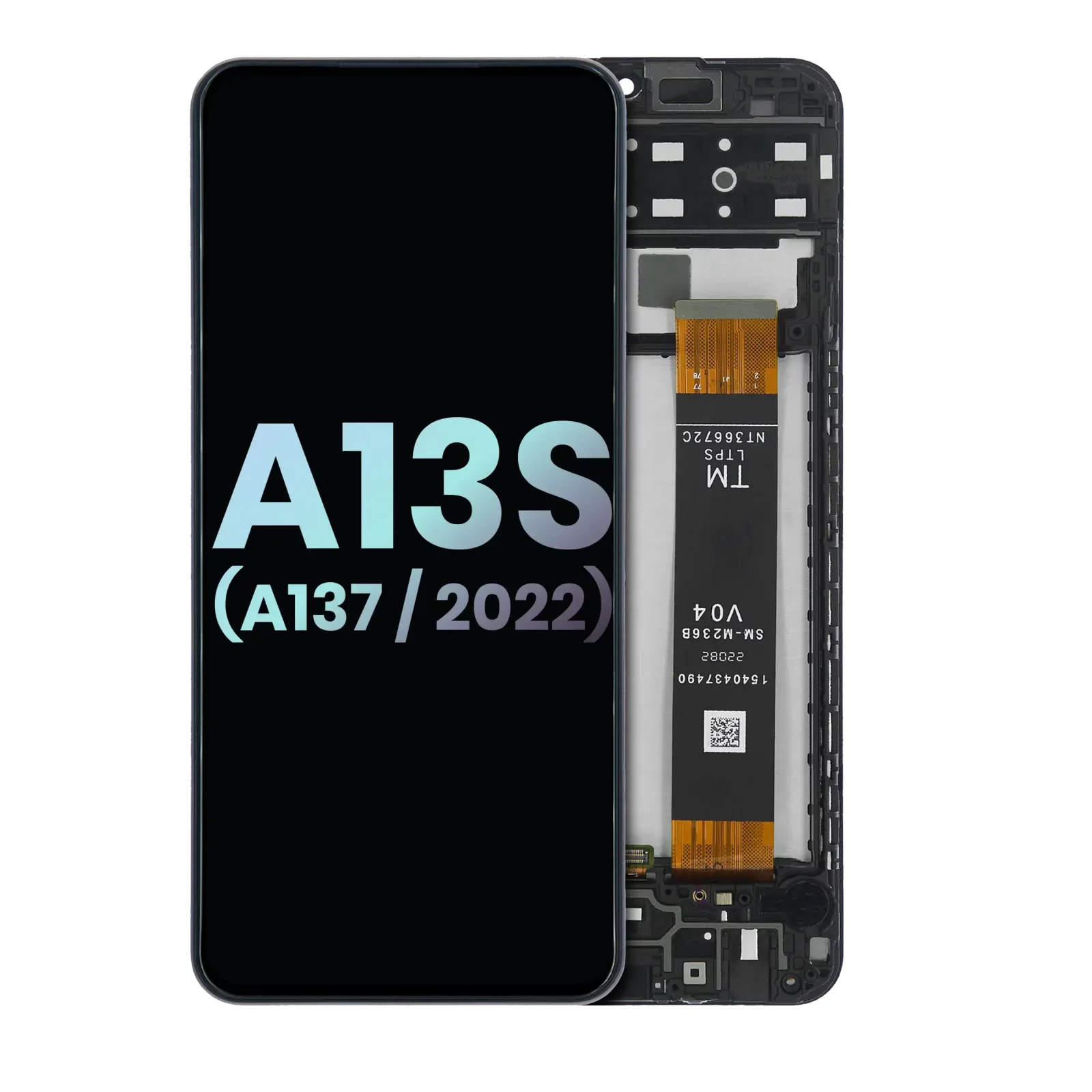 LCD Assembly With Frame For Samsung Galaxy A13s 5G (A137 / 2022) (Service Pack) (All Colors)
