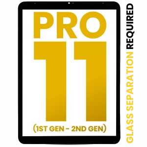 Digitizer For iPad Pro 11" 1st Gen (2018) / iPad Pro 11" 2nd Gen (2020) (Glass Separation Required) (Premium) (All Colors)
