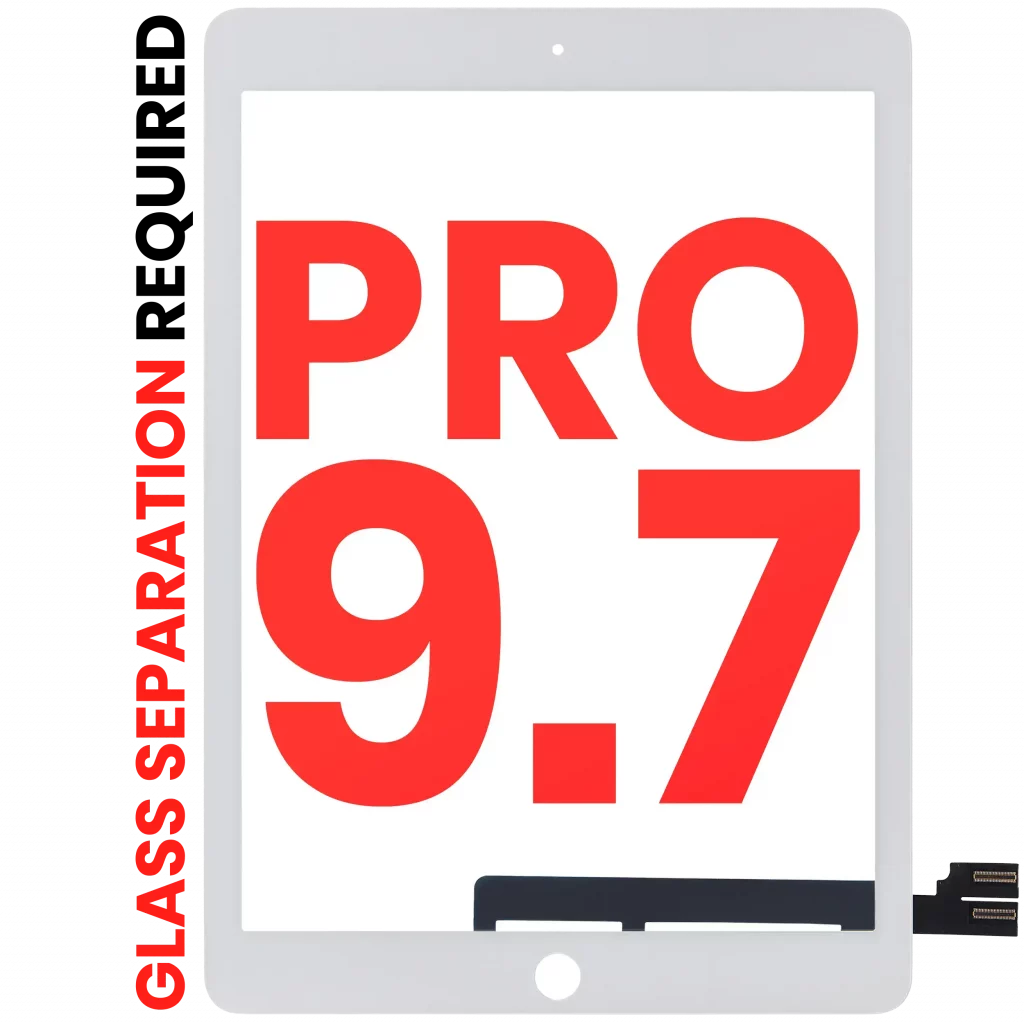 Digitizer For iPad Pro 9.7" (OCA Pre-Installed & Glass Separation Required) (Aftermarket Plus) (White)