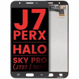 LCD Assembly Without Frame For Samsung Galaxy J7 Perx / Halo / Sky Pro (J727 / 2017) (Aftermarket Plus) (Silver / Gray)