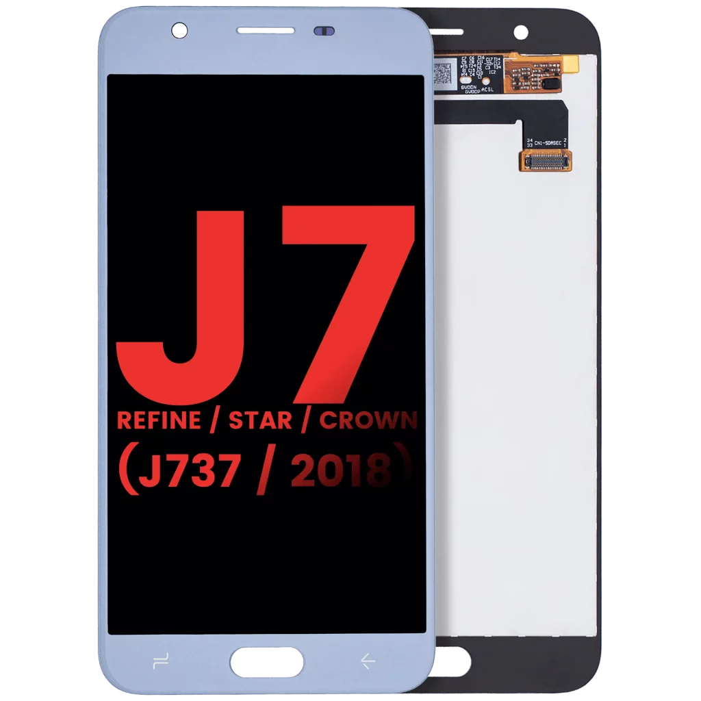 LCD Assembly Without Frame For Samsung Galaxy J7 Refine / Star / Crown (J737 / 2018) (Aftermarket Plus) (Blue)