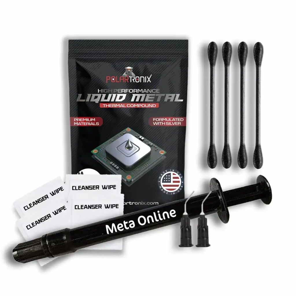 PolarTronix Liquid Metal Thermal Paste For PS5 / PC / GPU 130 W/mK (5g)