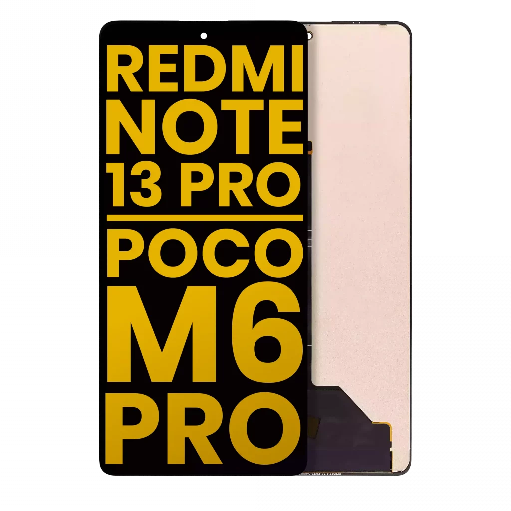 OLED Assembly Without Frame For Xiaomi Redmi Note 13 Pro 4G / Xiaomi Poco M6 Pro 4G / Xiaomi Redmi Note 14S (Refurbished) (All Colors)