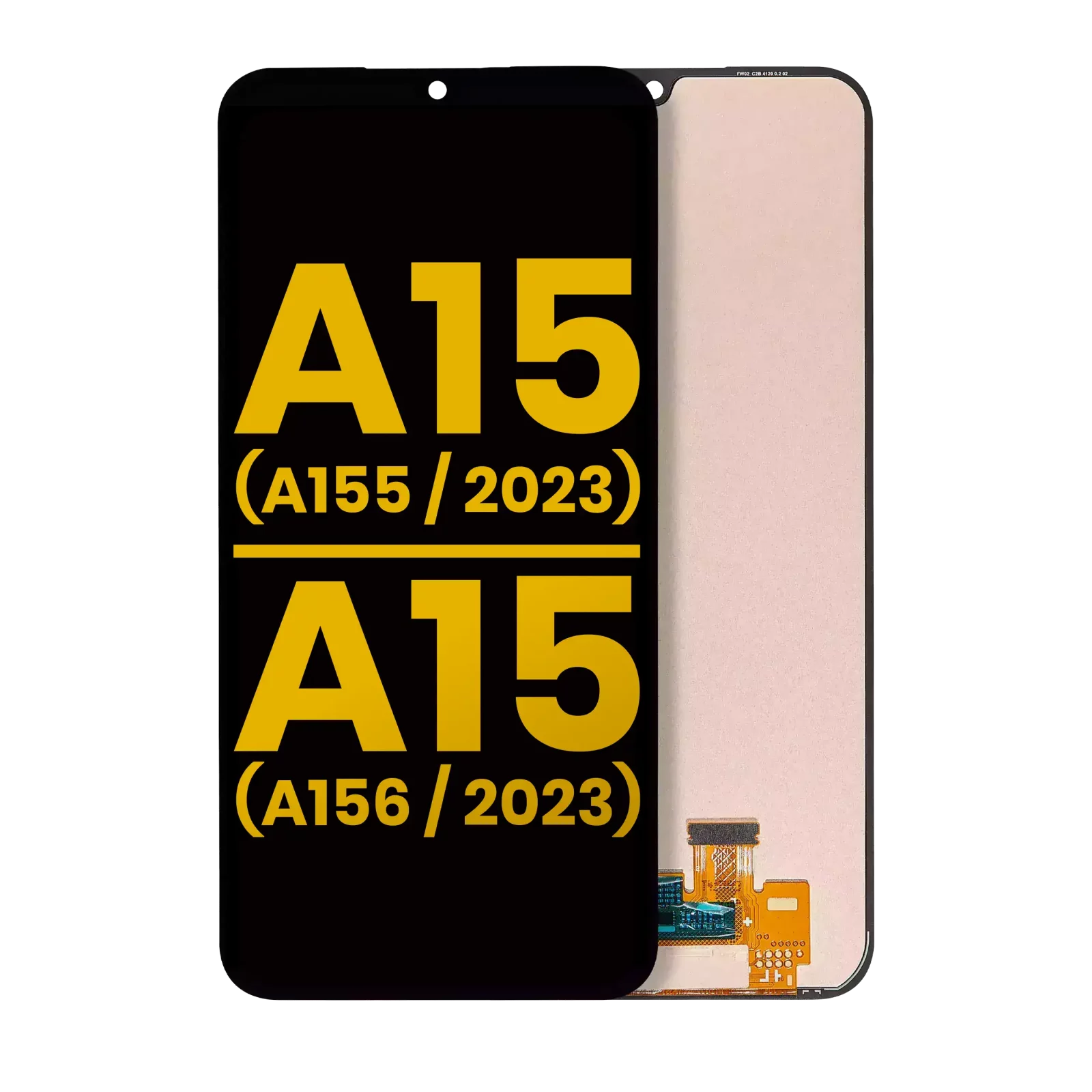 OLED Assembly Without Frame For Samsung Galaxy A15 4G (A155 / 2023) / A15 5G (A156 / 2023) (US & International) (Refurbished) (All Colors)