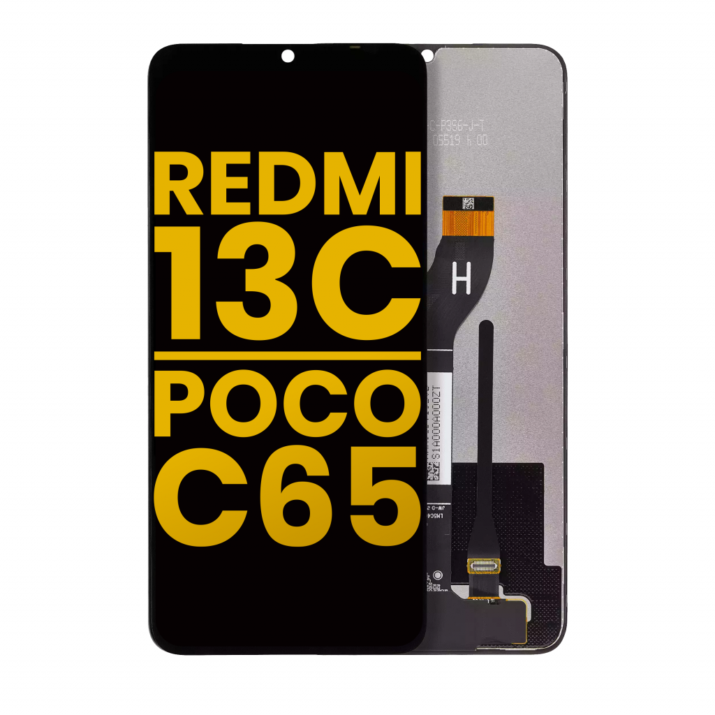 LCD Assembly Without Frame For Xiaomi Redmi 13C 4G / Xiaomi Poco C65 (Refurbished) (All Colors)
