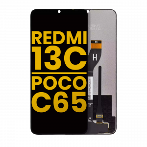 LCD Assembly Without Frame For Xiaomi Redmi 13C 4G / Xiaomi Poco C65 (Refurbished) (All Colors)