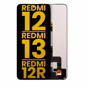 LCD Assembly Without Frame For Xiaomi Redmi 12 4G / Redmi 12 5G /Redmi 13 4G / Redmi 13 5G / Redmi Note 12R / Poco M6 Pro (Refurbished) (All Colors)