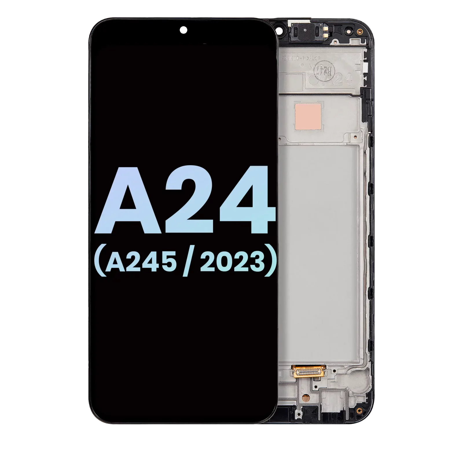 OLED Assembly With Frame For Samsung Galaxy A24 4G (A245 / 2023) (Service Pack) (All Colors)