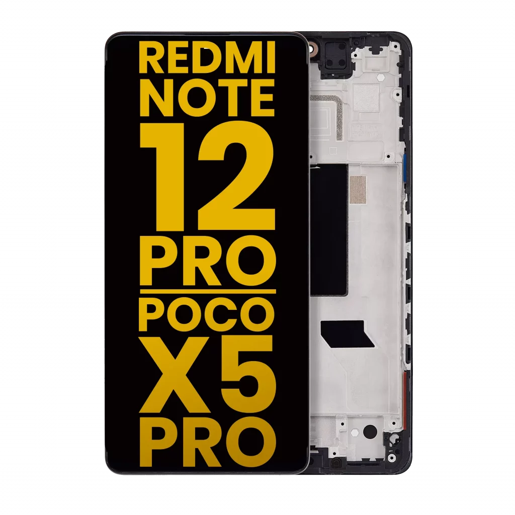 OLED Assembly With Frame For Xiaomi Redmi Note 12 Pro 5G / Redmi Note 12 Pro Speed / Xiaomi Poco X5 Pro (Refurbished) (All Colors)