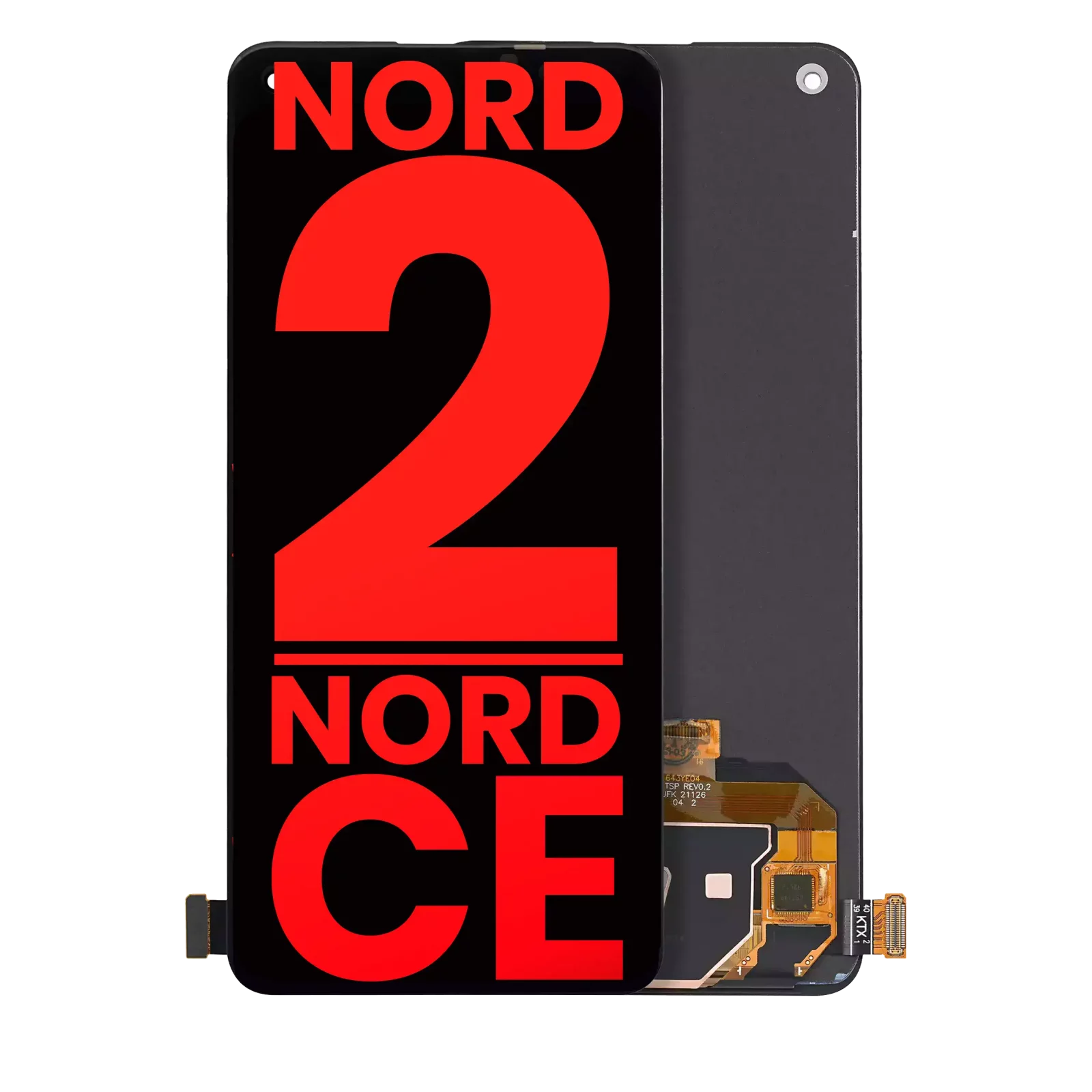OLED Assembly Without Frame For OnePlus Nord 2 5G / Nord CE 5G (Aftermarket Plus) (All Colors)