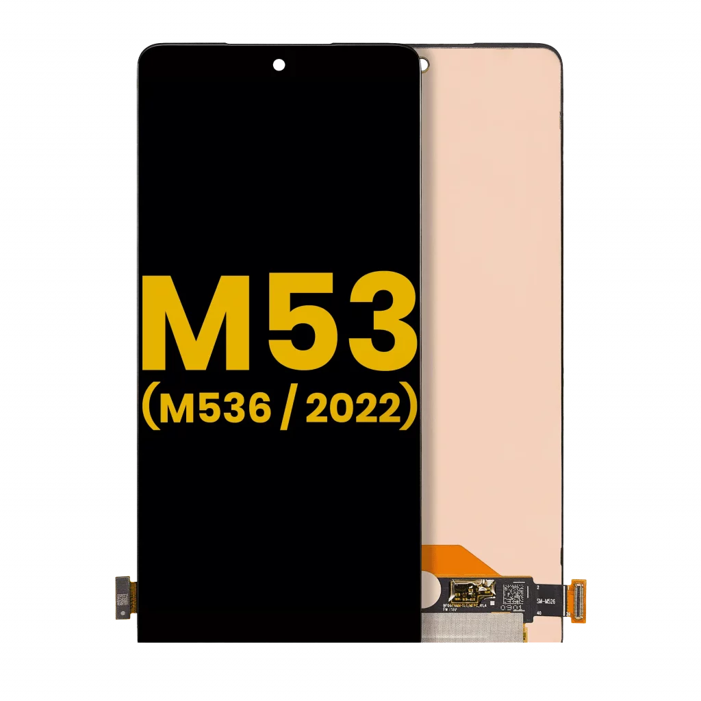 OLED Assembly Without Frame For Samsung Galaxy M53 5G (M536 / 2022) (Refurbished) (All Colors)