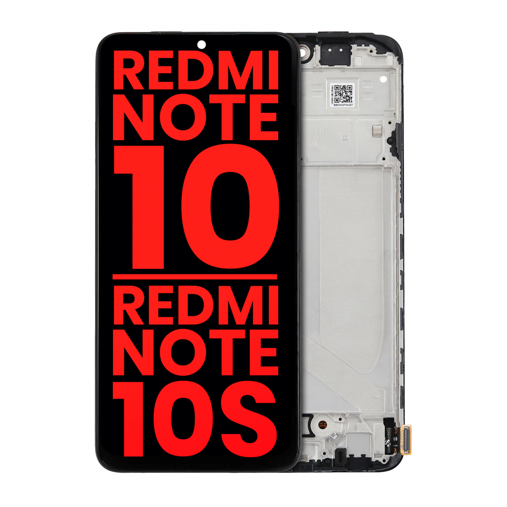 OLED Assembly With Frame For Xiaomi Redmi Note 10 4G / Redmi Note 10S (Aftermarket Plus) (All Colors)