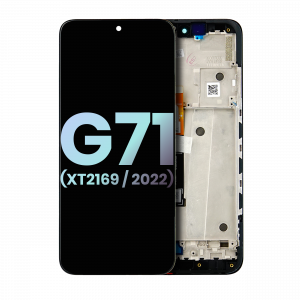 OLED Assembly With Frame For Motorola Moto G71 5G (XT2169 / 2022) (Genuine OEM) (All Colors)