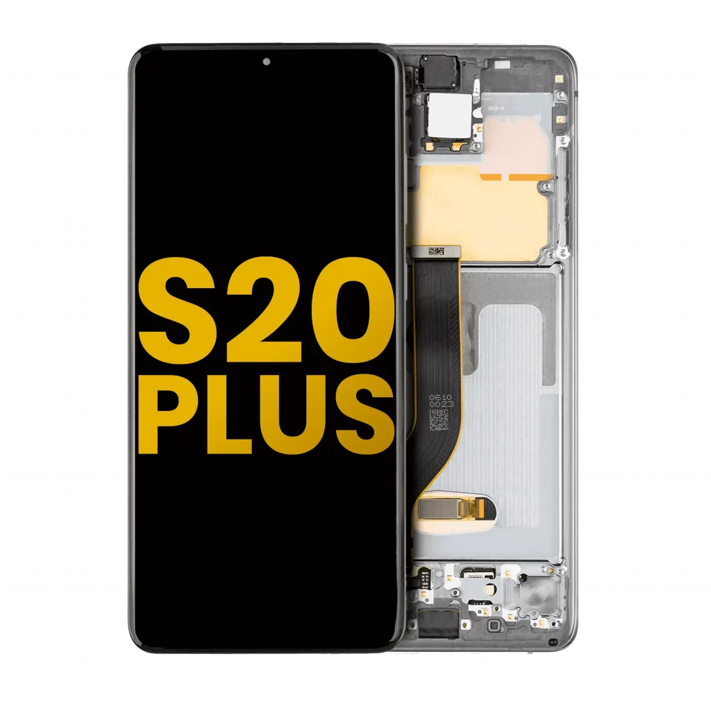 OLED Assembly With Frame For Samsung Galaxy S20 Plus 5G (Refurbished) (Cosmic Gray)