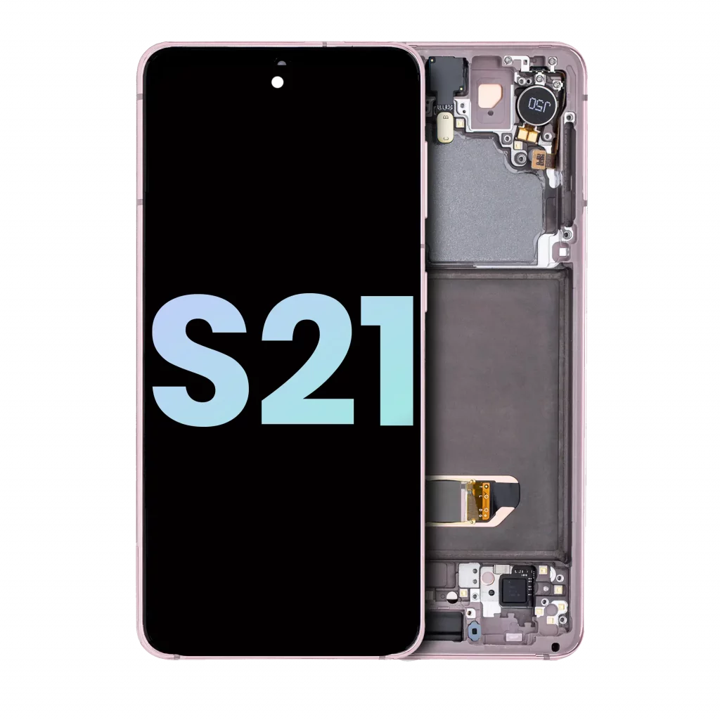 OLED Assembly With Frame For Samsung Galaxy S21 5G (Service Pack) (Phantom Violet)