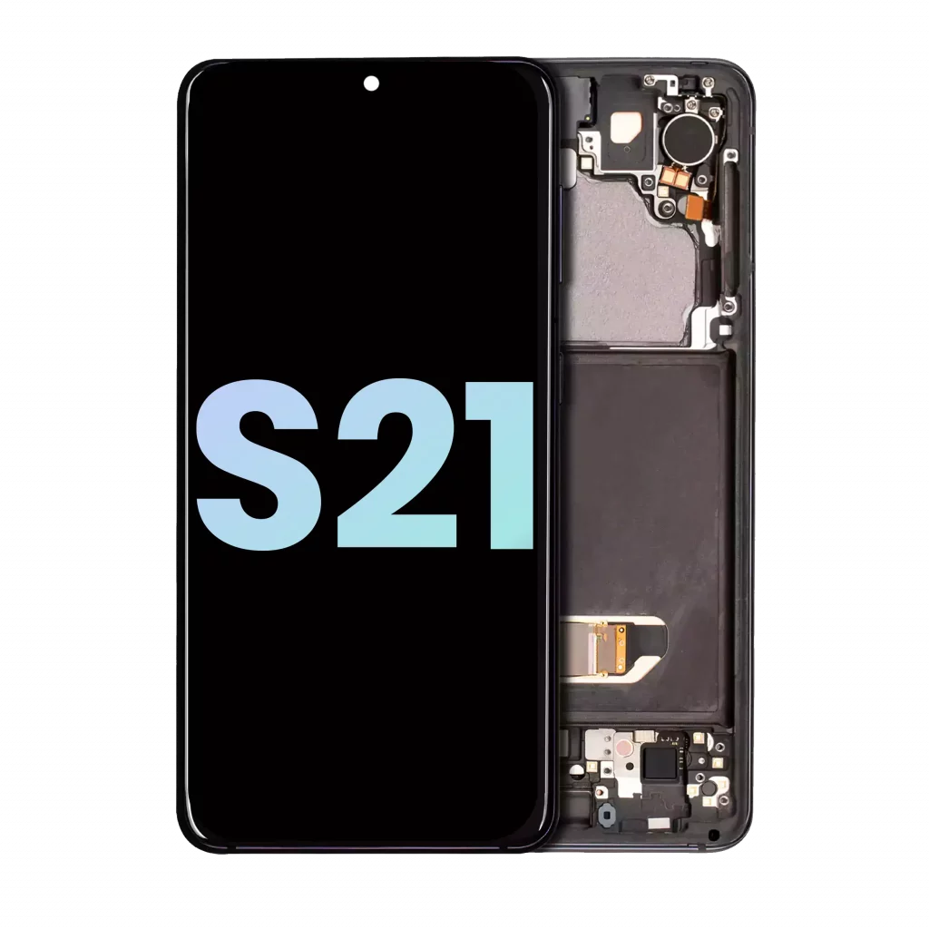 OLED Assembly With Frame For Samsung Galaxy S21 5G (Service Pack) (Phantom Gray)