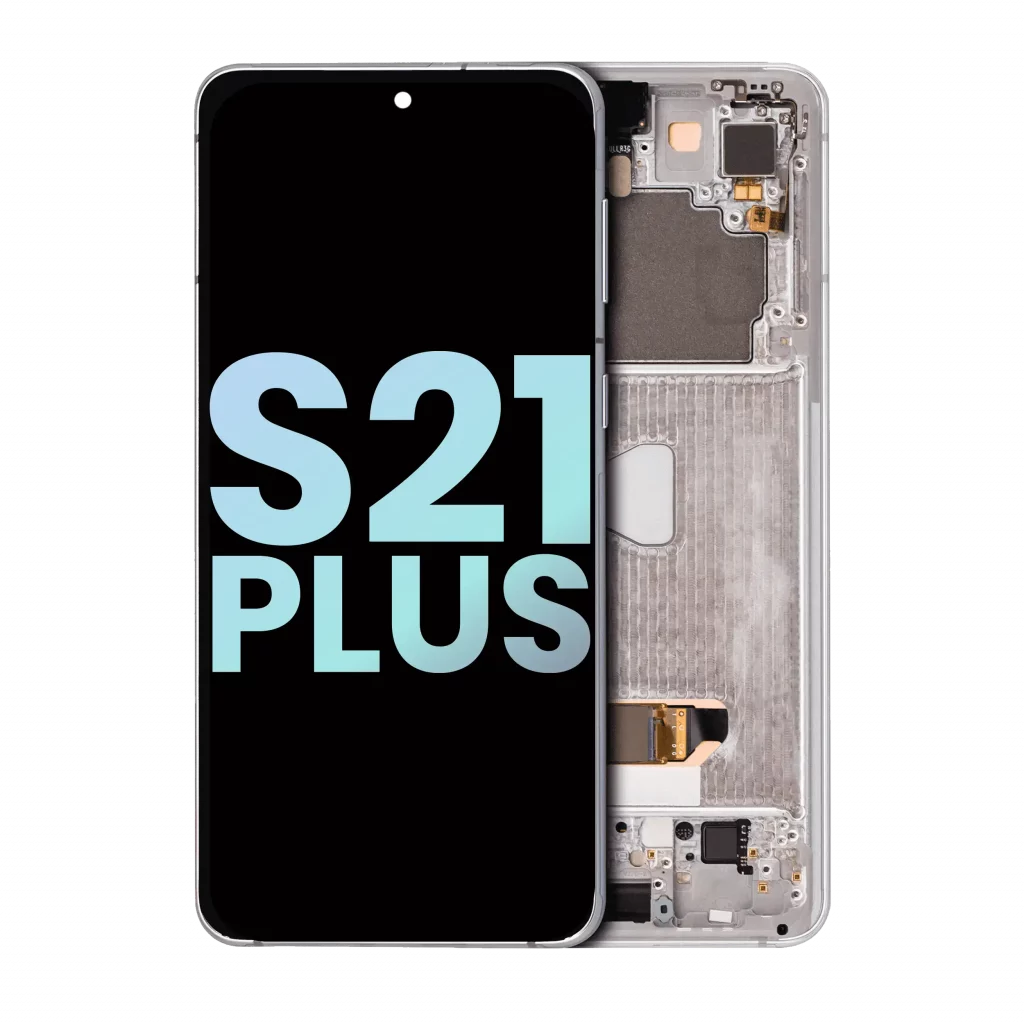 OLED Assembly With Frame For Samsung Galaxy S21 Plus 5G (Service Pack) (Phantom Silver)