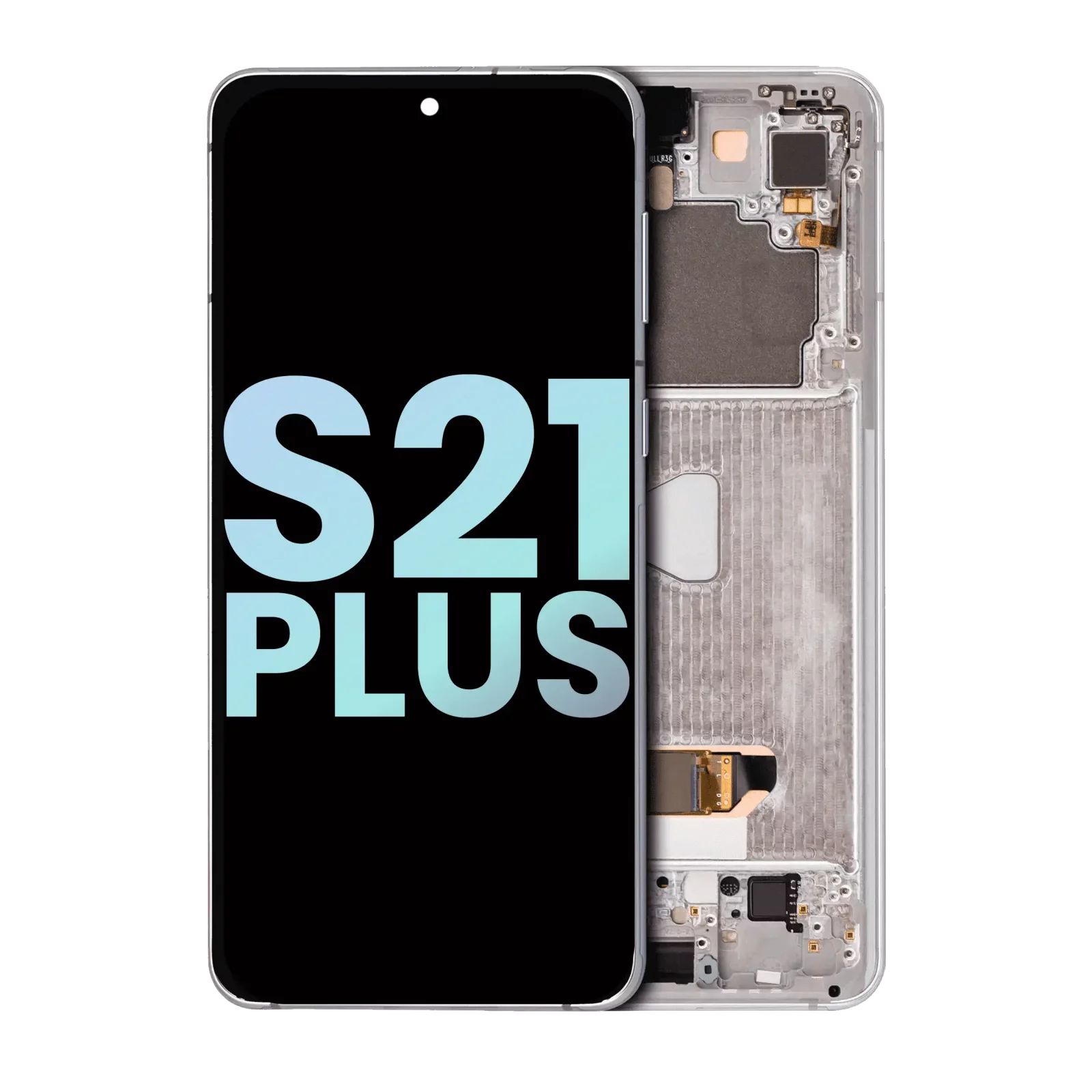 OLED Assembly With Frame For Samsung Galaxy S21 Plus 5G (Service Pack) (Phantom Silver)