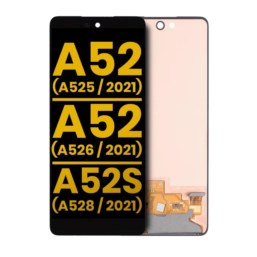 OLED Assembly Without Frame For Samsung A52 4G (A525 / 2021) / 5G (A526 / 2021) / A52S 5G (A528 / 2021) (Refurbished) (All Colors)