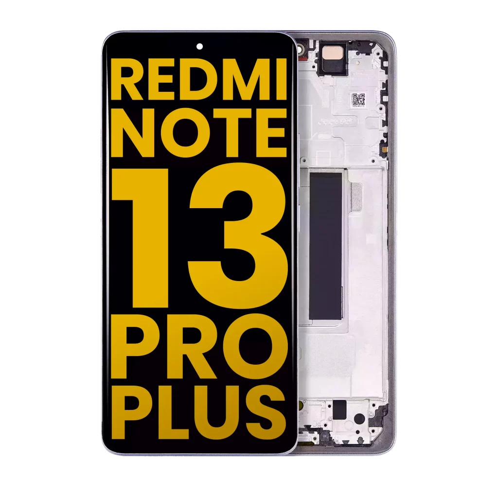 OLED Assembly With Frame For Xiaomi Redmi Note 13 Pro Plus (Refurbished) (Purple)