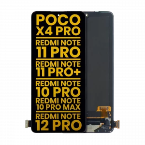 OLED Assembly Without Frame For Xiaomi Poco X4 Pro 5G / Redmi Note 11 Pro 4G / Note 11 Pro 5G / Note 11 Pro+ 5G / Redmi Note 10 Pro / Redmi Note 10 Pro Max / Redmi Note 12 Pro 4G Redmi / Redmi Note 11E Pro (Refurbished) (All Colors)