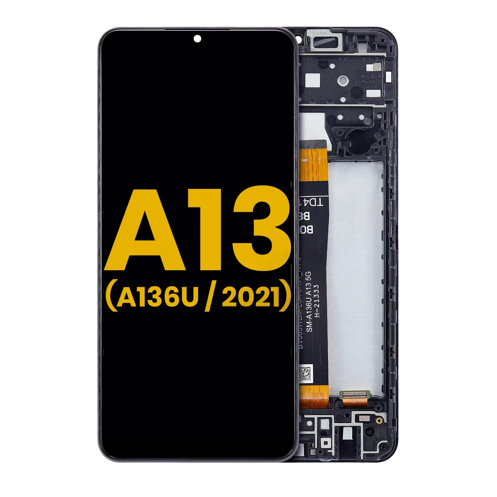 LCD Assembly With Frame For Samsung Galaxy A13 5G (A136U / 2021) (Refurbished) (All Colors)