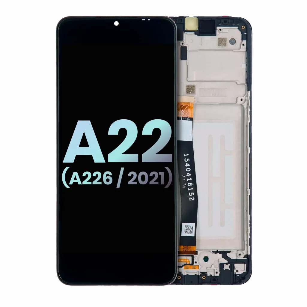 LCD Assembly With Frame For Samsung Galaxy A22 5G (A226 / 2021) (Service Pack) (All Colors)