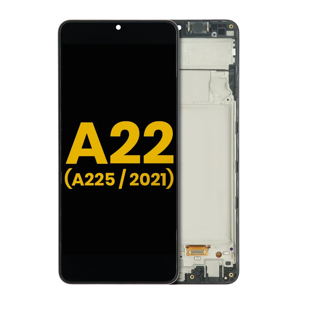 OLED Assembly With Frame For Samsung Galaxy A22 4G (A225 / 2021) (Refurbished) (All Colors)
