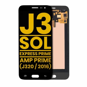 OLED Assembly Without Frame For Samsung Galaxy J3 / Sol 4G / Express Prime / Amp Prime (J320 / 2016) (Refurbished) (Black)