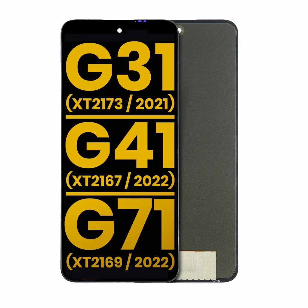 OLED Assembly Without Frame Compatible For Motorola Moto G31 (XT2173 / 2021) / G41 (XT2167 / 2022) / G71 5G (XT2169 / 2022) (Refurbished) (All Colors)
