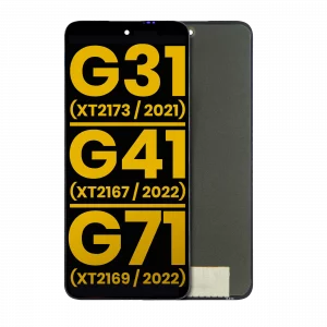 OLED Assembly Without Frame Compatible For Motorola Moto G31 (XT2173 / 2021) / G41 (XT2167 / 2022) / G71 5G (XT2169 / 2022) (Refurbished) (All Colors)