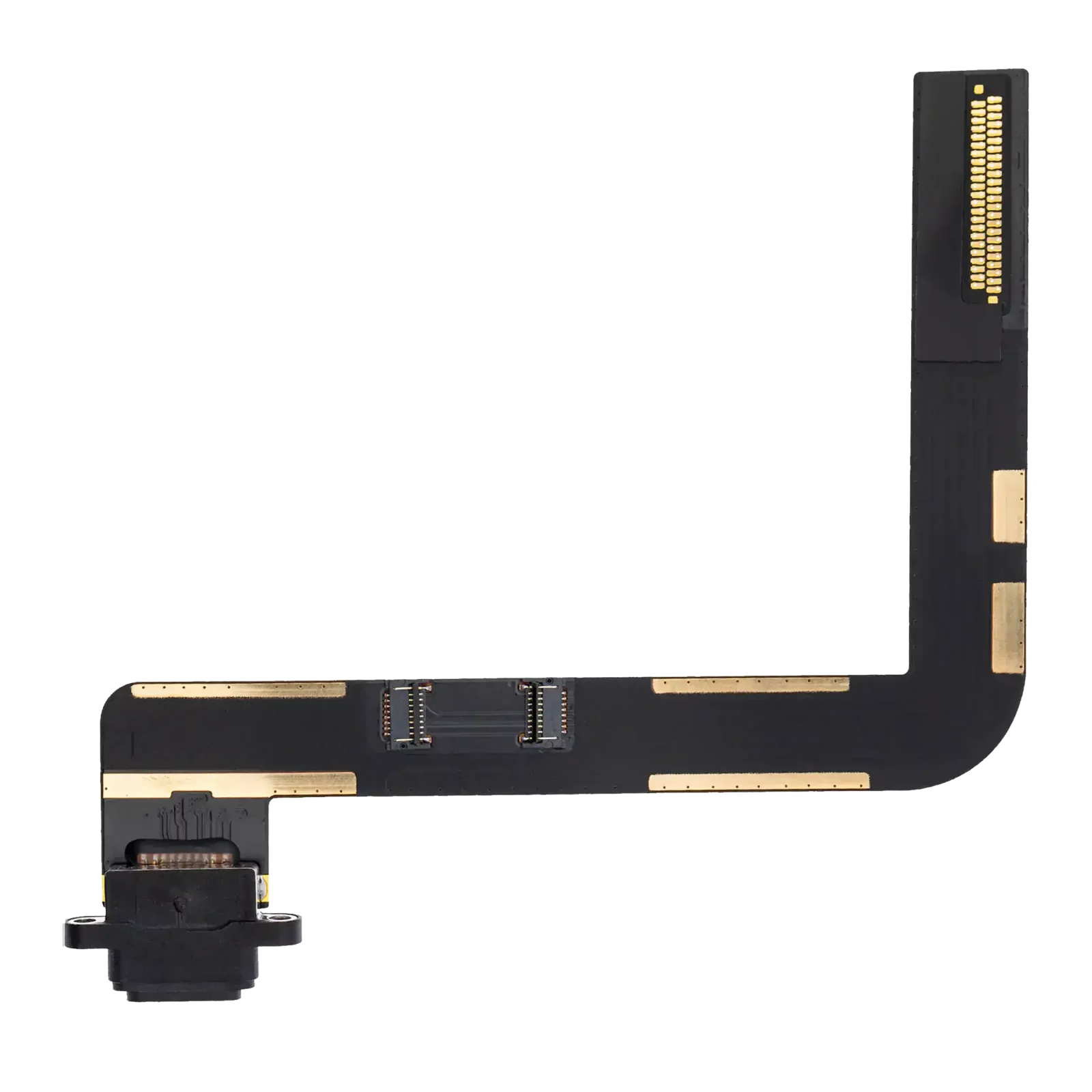 Charging Port Flex Cable For iPad 7 (2019) / iPad 8 (2020) / iPad 9 (2021) (Black) (Aftermarket Plus)