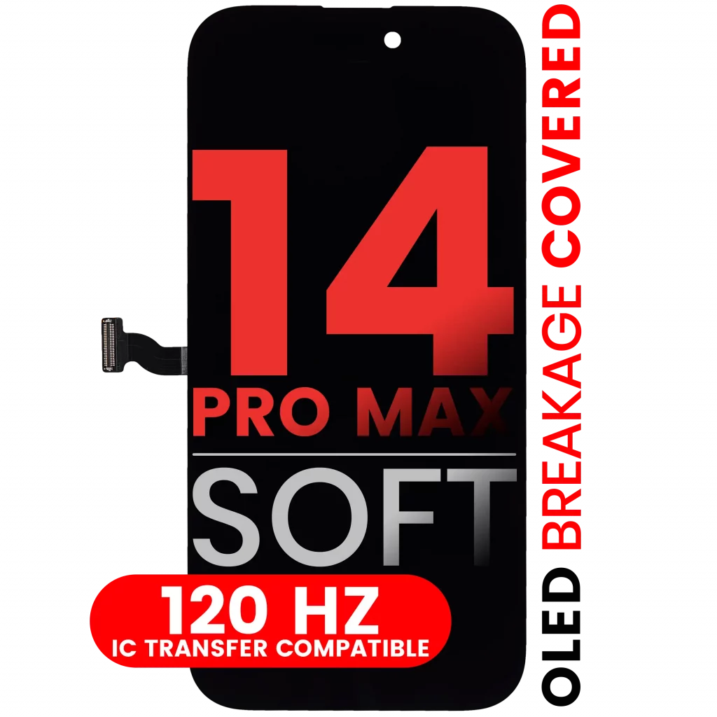 OLED Assembly For iPhone 14 Pro Max (Aftermarket Pro: XO7 Soft)