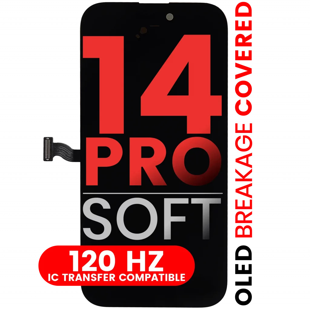 OLED Assembly For iPhone 14 Pro (Aftermarket Pro: XO7 Soft) (120HZ)