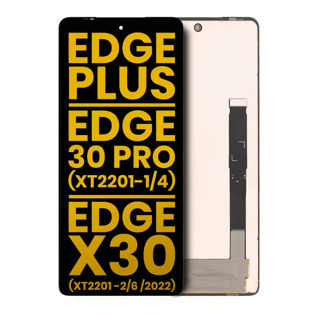 OLED Assembly Without Frame For Motorola Moto Edge Plus / Edge 30 Pro (XT2201-1/4) / Edge X30 5G (XT2201-2/6 /2022) (Refurbished) (All Colors)